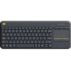 Logitech K400 Plus Touchpad - Membrane - Sans-Fil - Noir