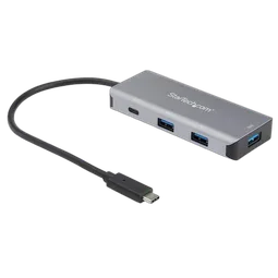 StarTech Hub USB-C a 4 porte con LAN - 3xA e 1xC