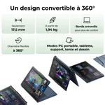 Lenovo Yoga 9 2-in-1 16N1X11 - 16" 2.8K OLED 120Hz RTX Spark N1X PRO 650 32Go 1To W11 — miniature 9