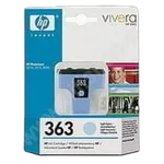 HP Cartouche N° 363 Cyan clair