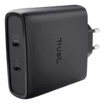 Trust Maxo chargeur 100W 2 ports + Câble USB-C - 2m - Noir