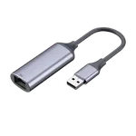 VALUE Convertisseur USB-A vers RJ45 - 0,13m - Gris — miniature 1