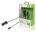 Chargeur voiture Micro USB -  Noir