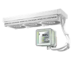 ASRock STEEL LEGEND 360 LCD - 360mm - Blanc, miniature 4
