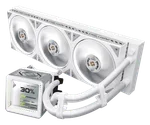 ASRock STEEL LEGEND 360 LCD - 360mm - Blanc, miniature 1